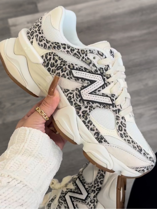 New Balance Shoes - . New Balance 9060 ASOS Exclusive Women’s Leopard Print & Beige Running Sneakers